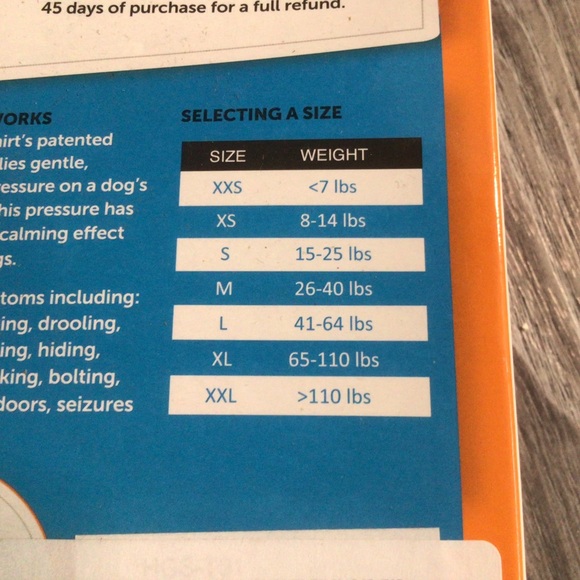 Thundershirt Dog Anxiety Treatment Wrap size S 🔥HPx2🔥 - Picture 7 of 10